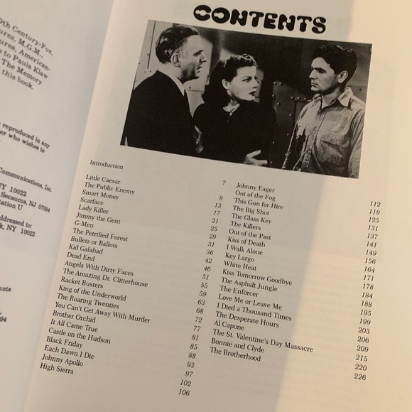 Vintage Book "Classic Gangster Films" - Picture 4 of 9